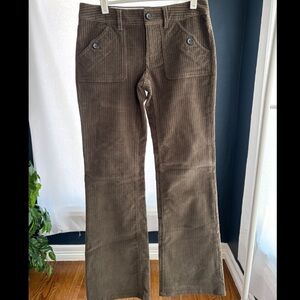 Banana Republic Stretch Striped Corduroy Trousers